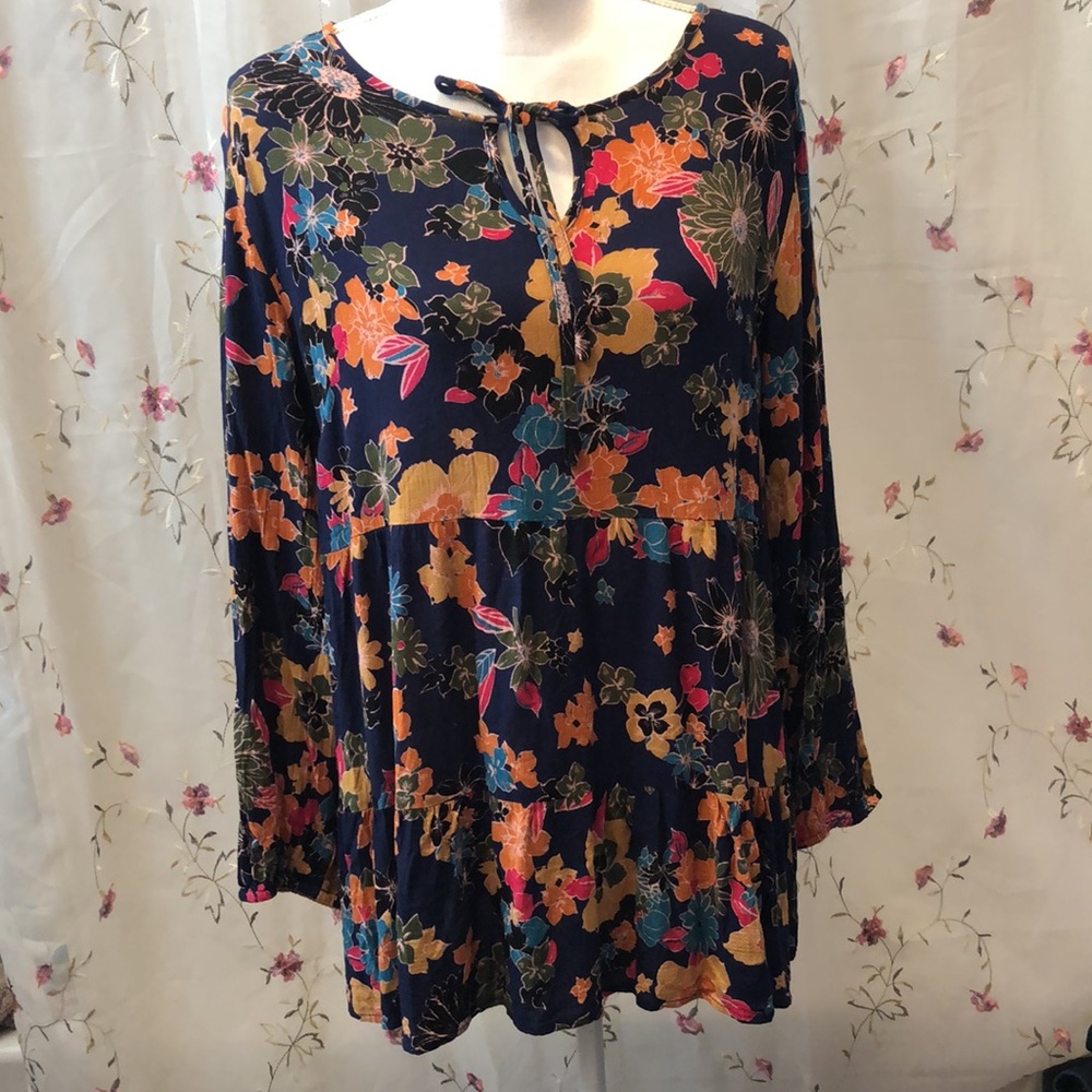 Rachel Zoe Pheasant top - Picture 4 of 7